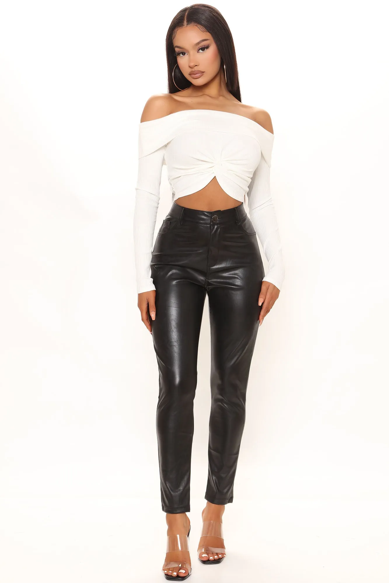 Alexi Off Shoulder Top - Ivory