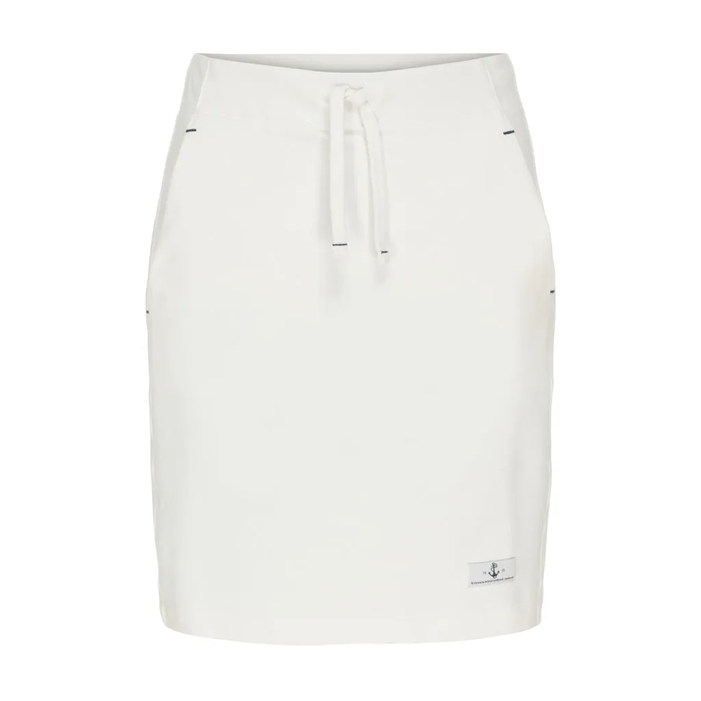 Anjelica Striped Skirt - Pearl