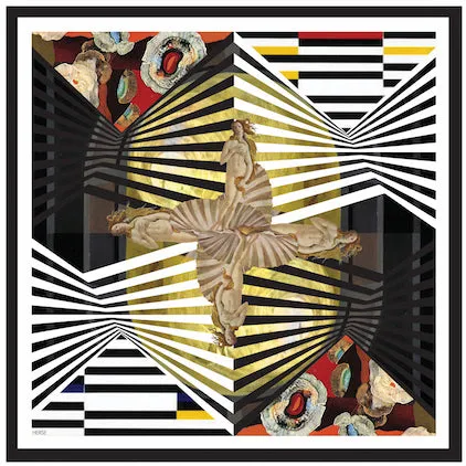 Aphrodite | Silk Scarf 90