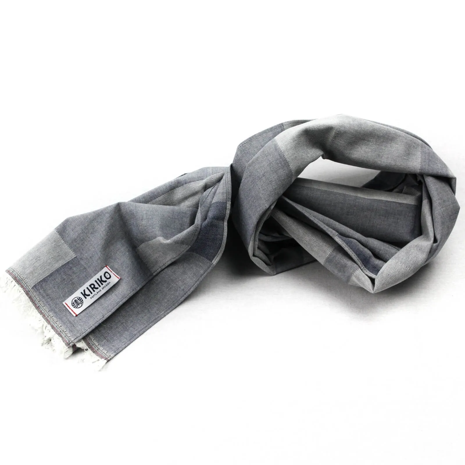 Blue Selvedge Scarf - Indigo
