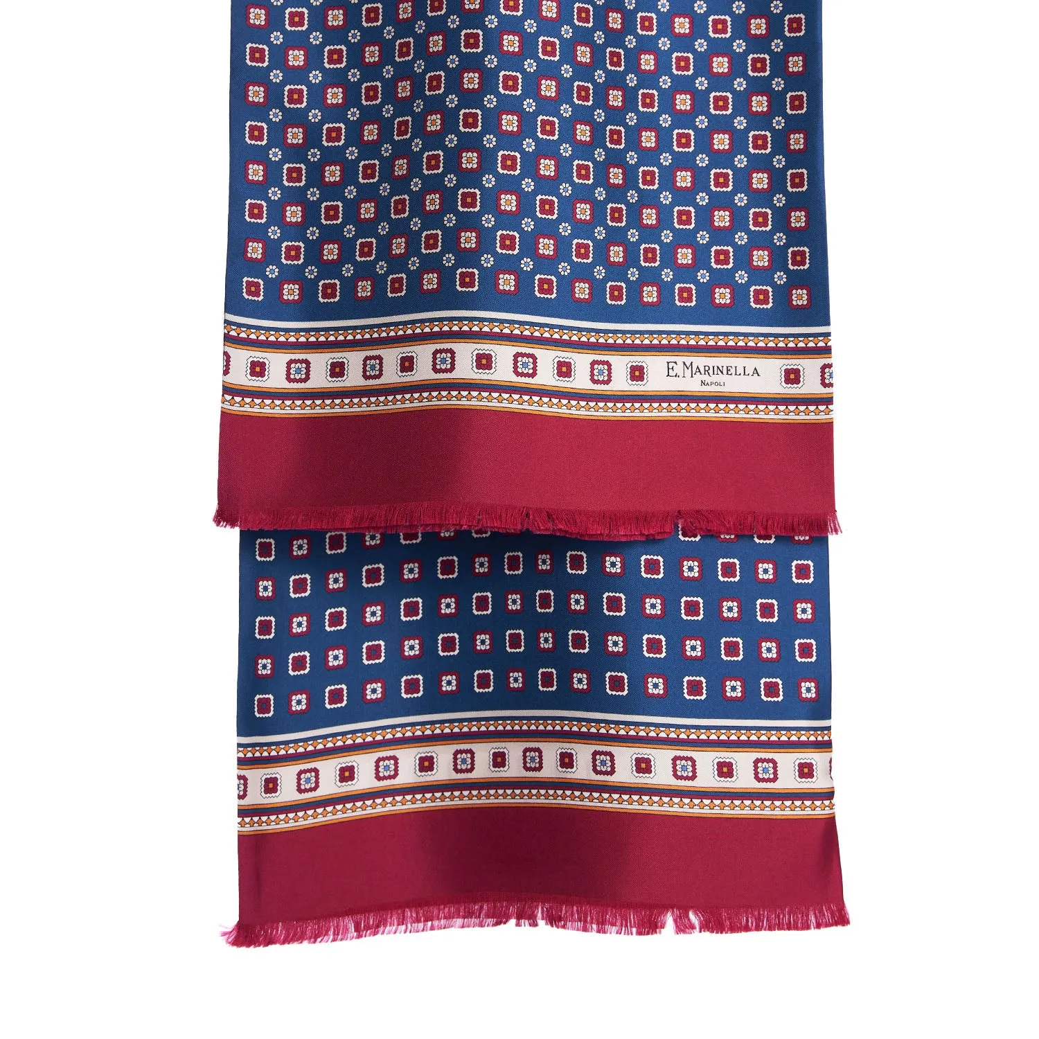 BLUETTE DOUBLE SILK SCARF