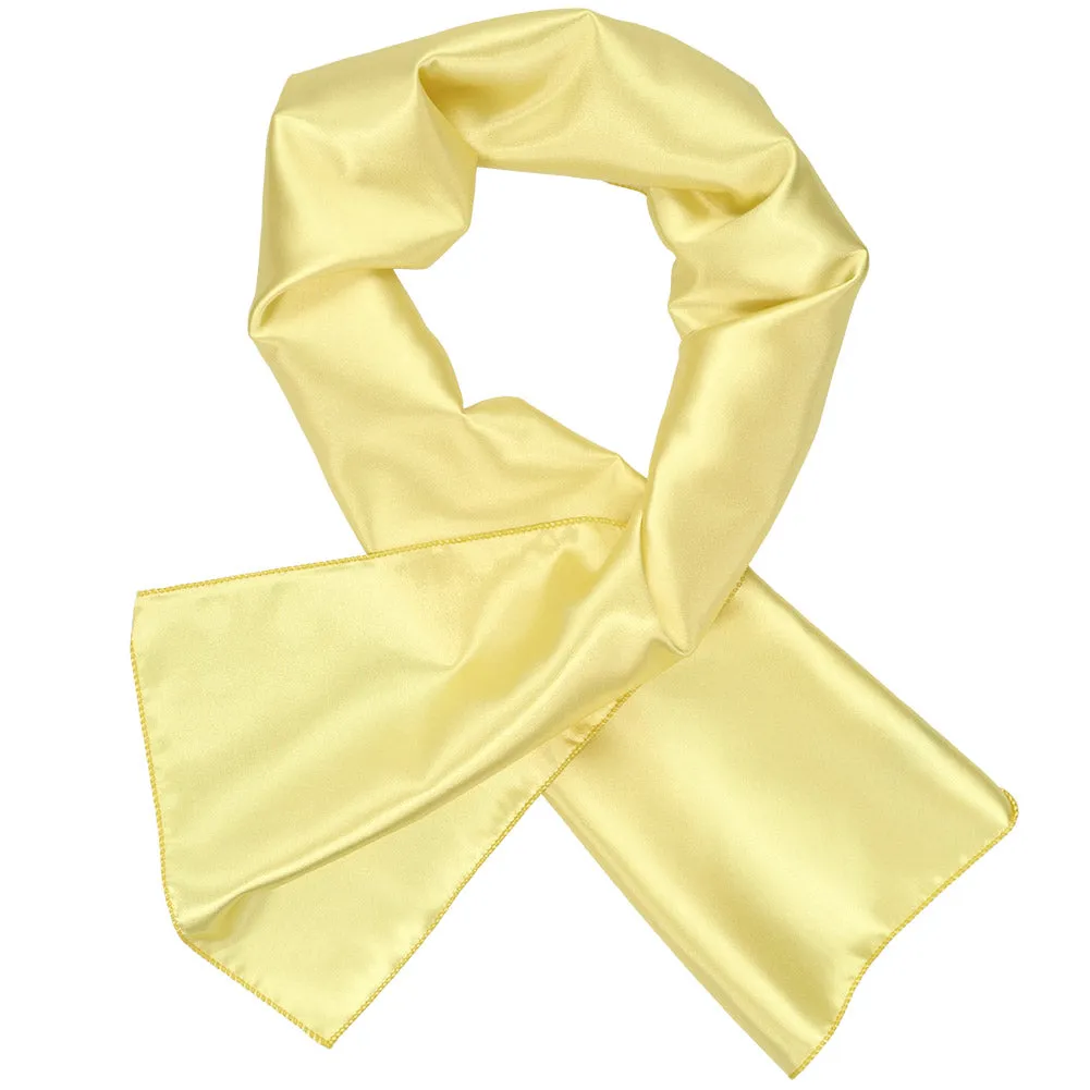 Butter Yellow Solid Color Scarf