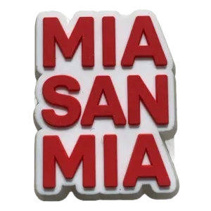 Crocs Jibbitz Bayern Munich "Mia San Mia" Charm