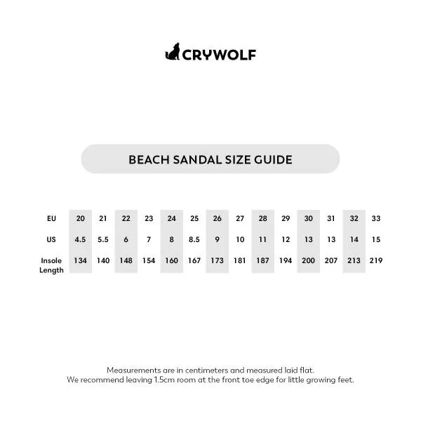 CRYWOLF Beach Sandal - Paradise