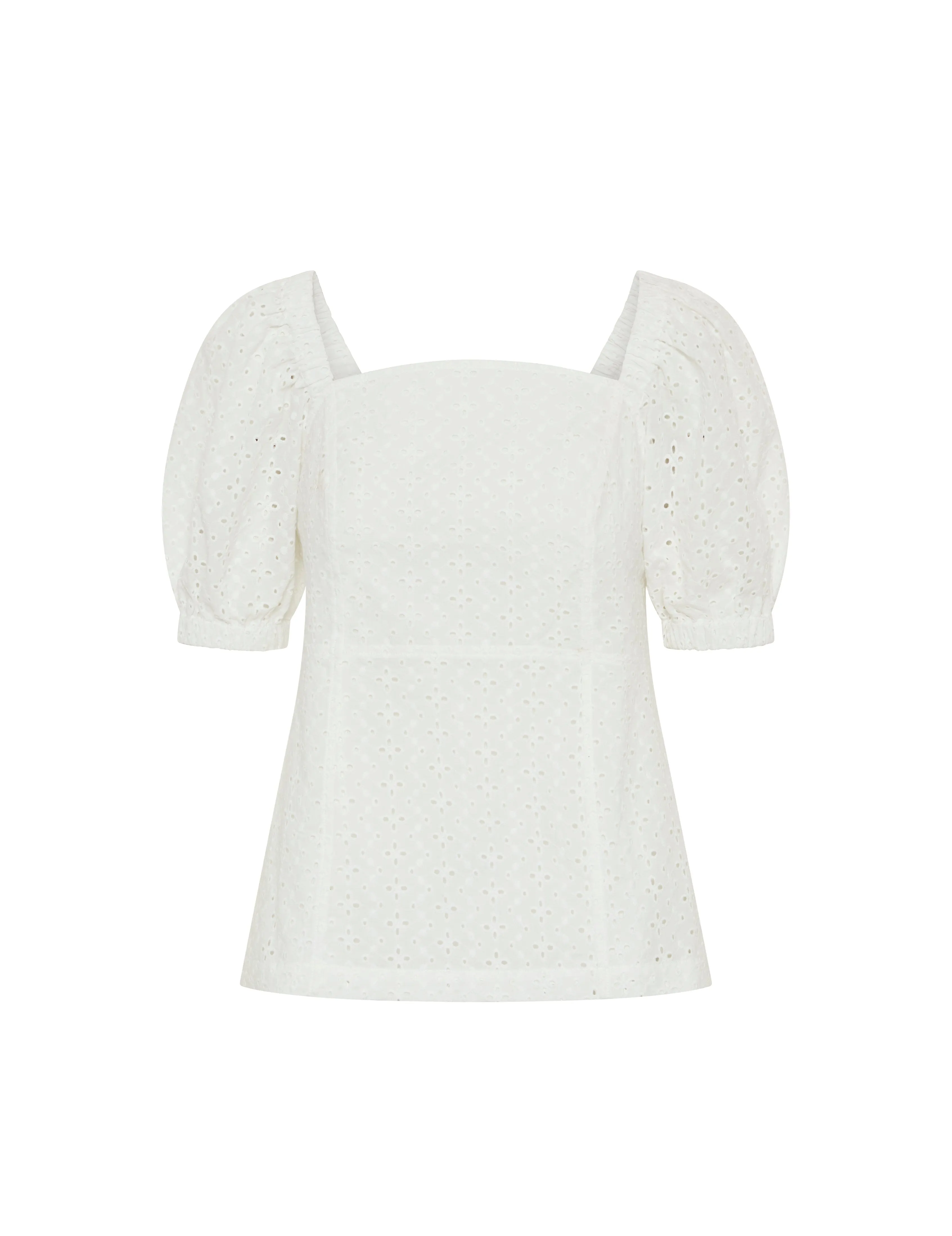 Eyelet Peasant Blouse- Sale