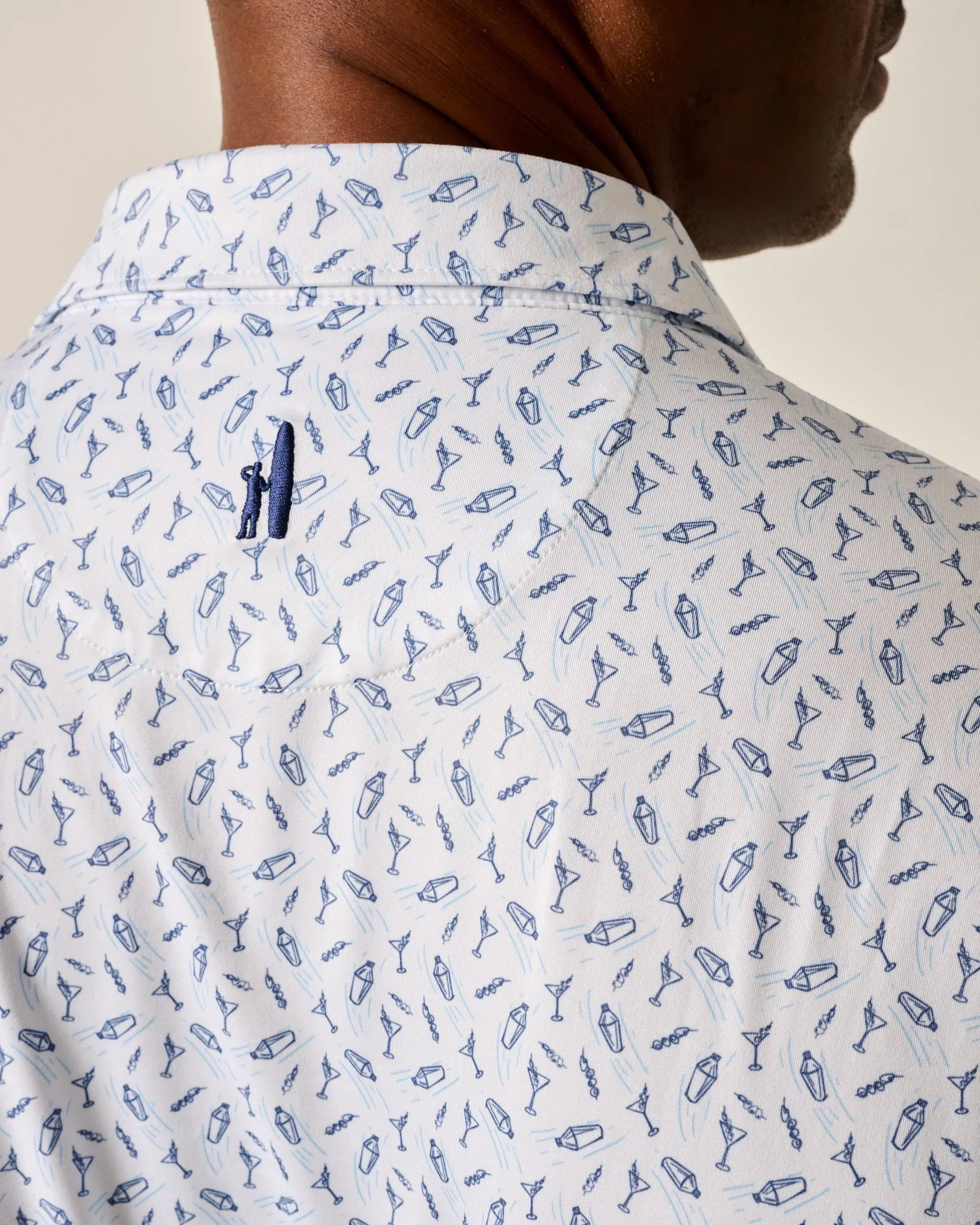 Featherweight Performance Polo - Tini Print