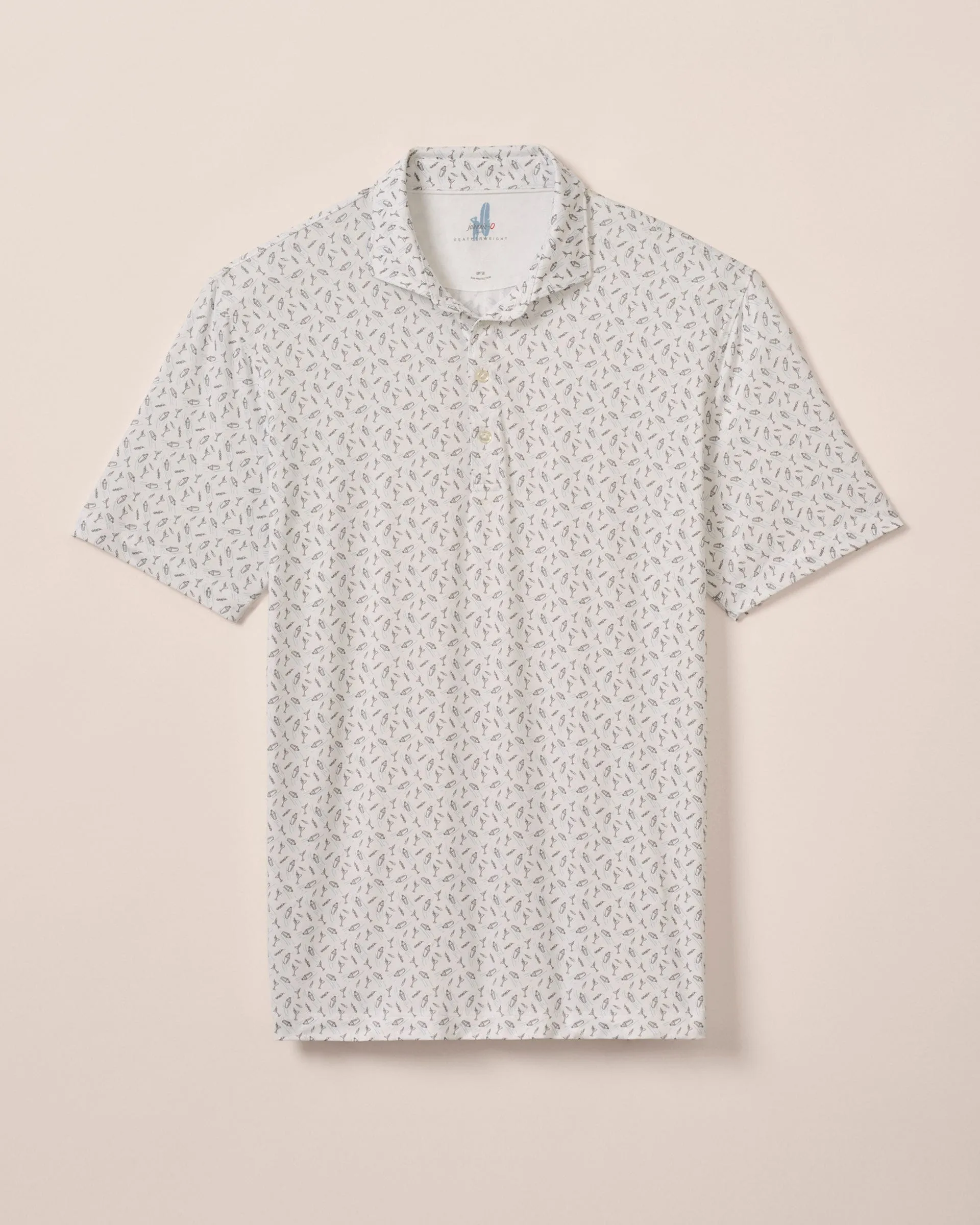 Featherweight Performance Polo - Tini Print