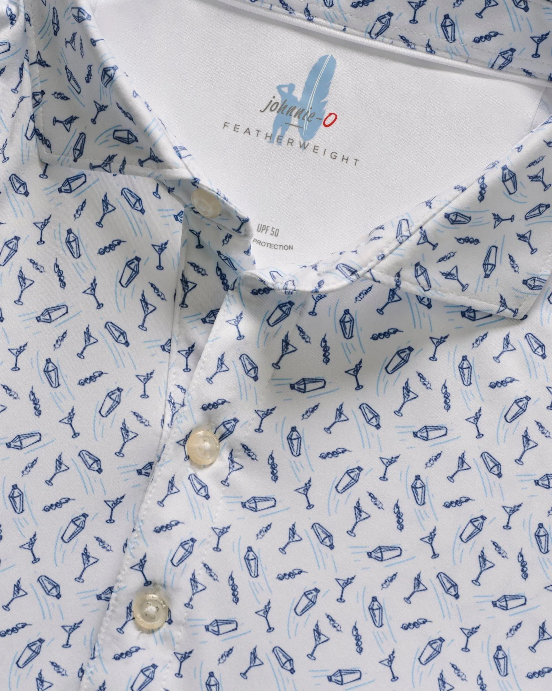 Featherweight Performance Polo - Tini Print