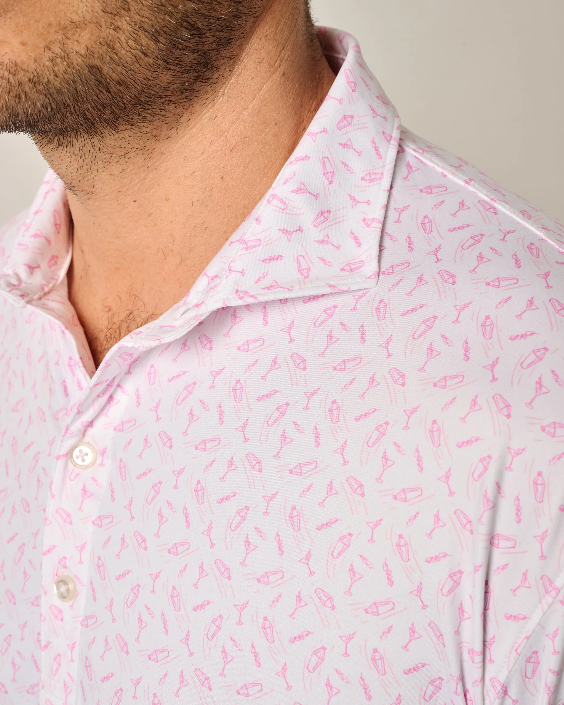Featherweight Performance Polo - Tini Print