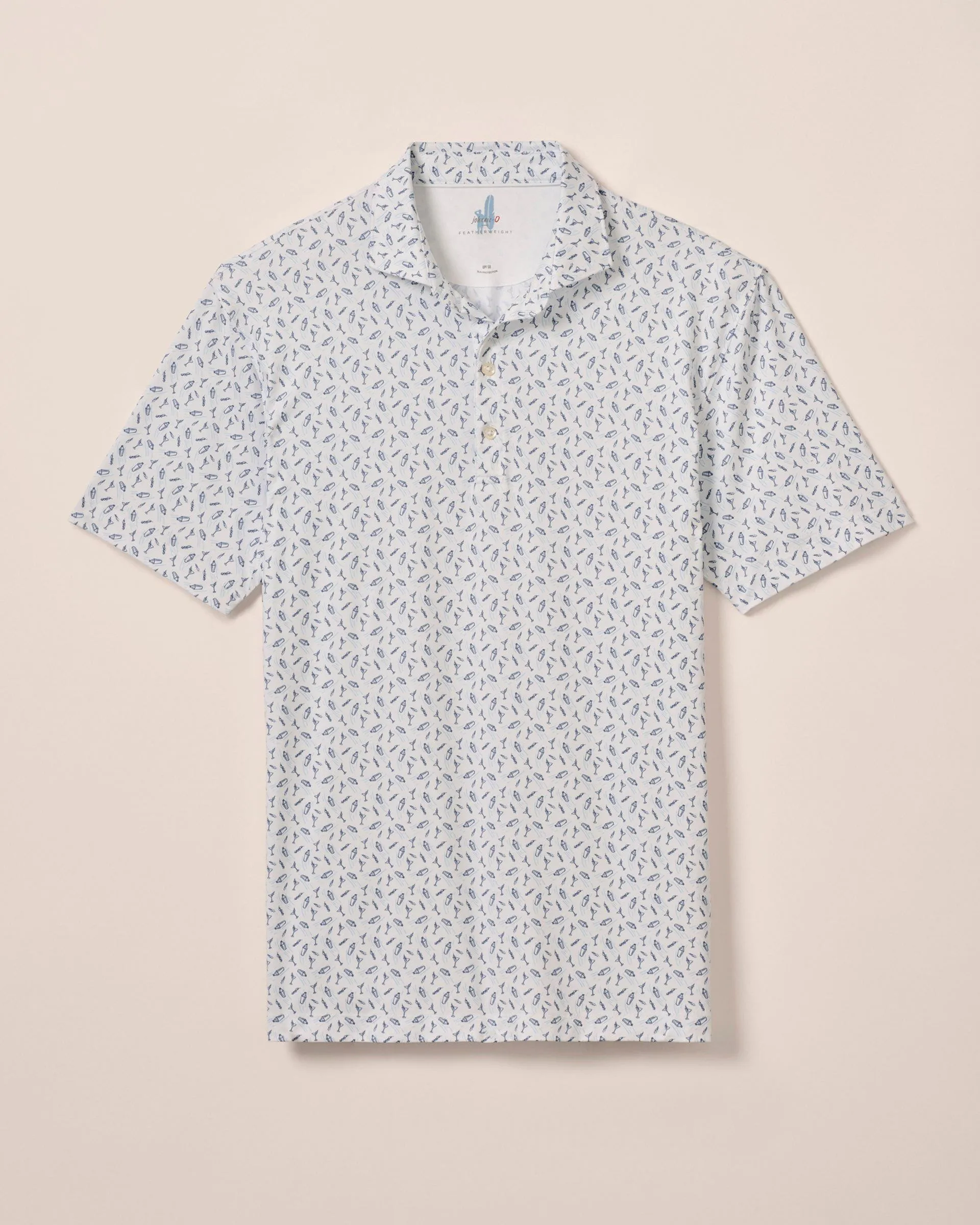Featherweight Performance Polo - Tini Print