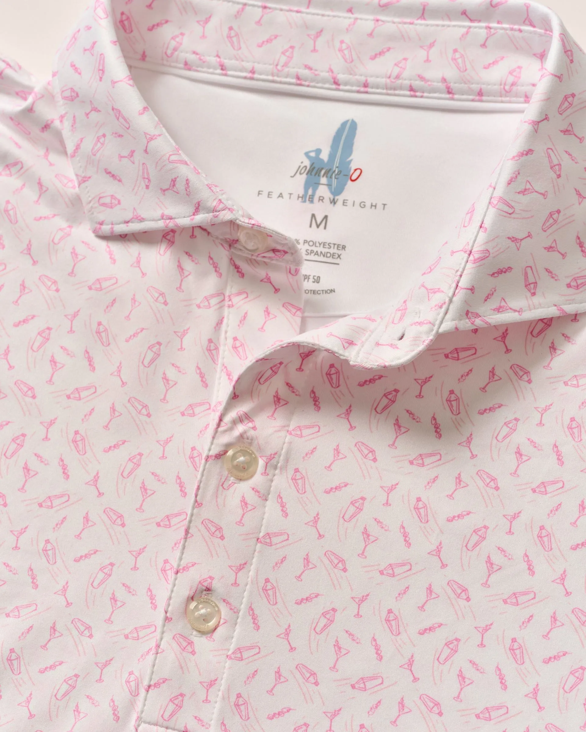 Featherweight Performance Polo - Tini Print