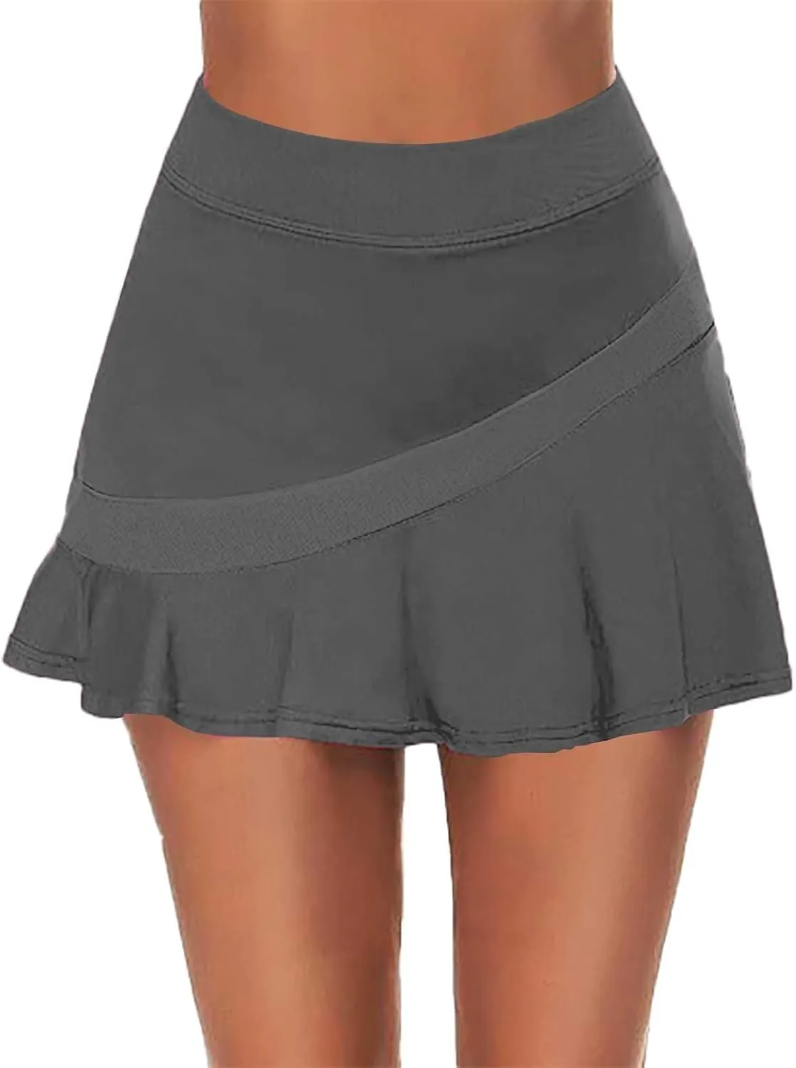 Golf Skirts for Women 2025 Pleated Athletic Tennis Skirt with Shorts Pockets Lightweight Running Workout Skirt Skort