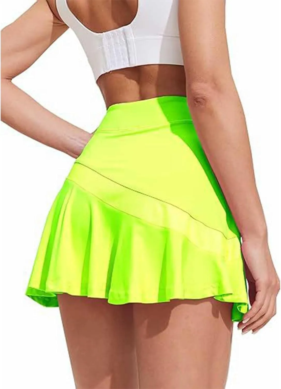 Golf Skirts for Women 2025 Pleated Athletic Tennis Skirt with Shorts Pockets Lightweight Running Workout Skirt Skort