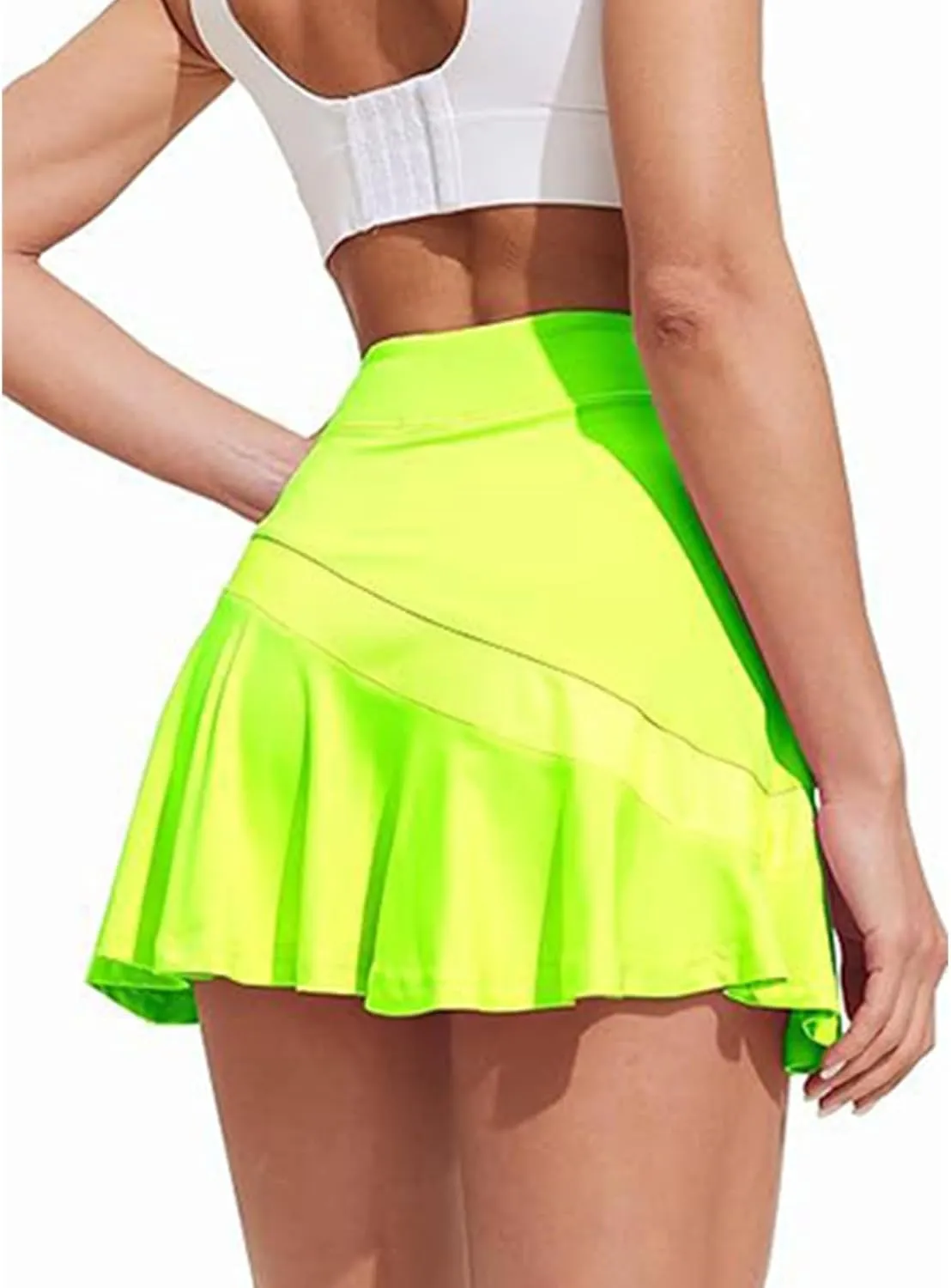 Golf Skirts for Women 2025 Pleated Athletic Tennis Skirt with Shorts Pockets Lightweight Running Workout Skirt Skort