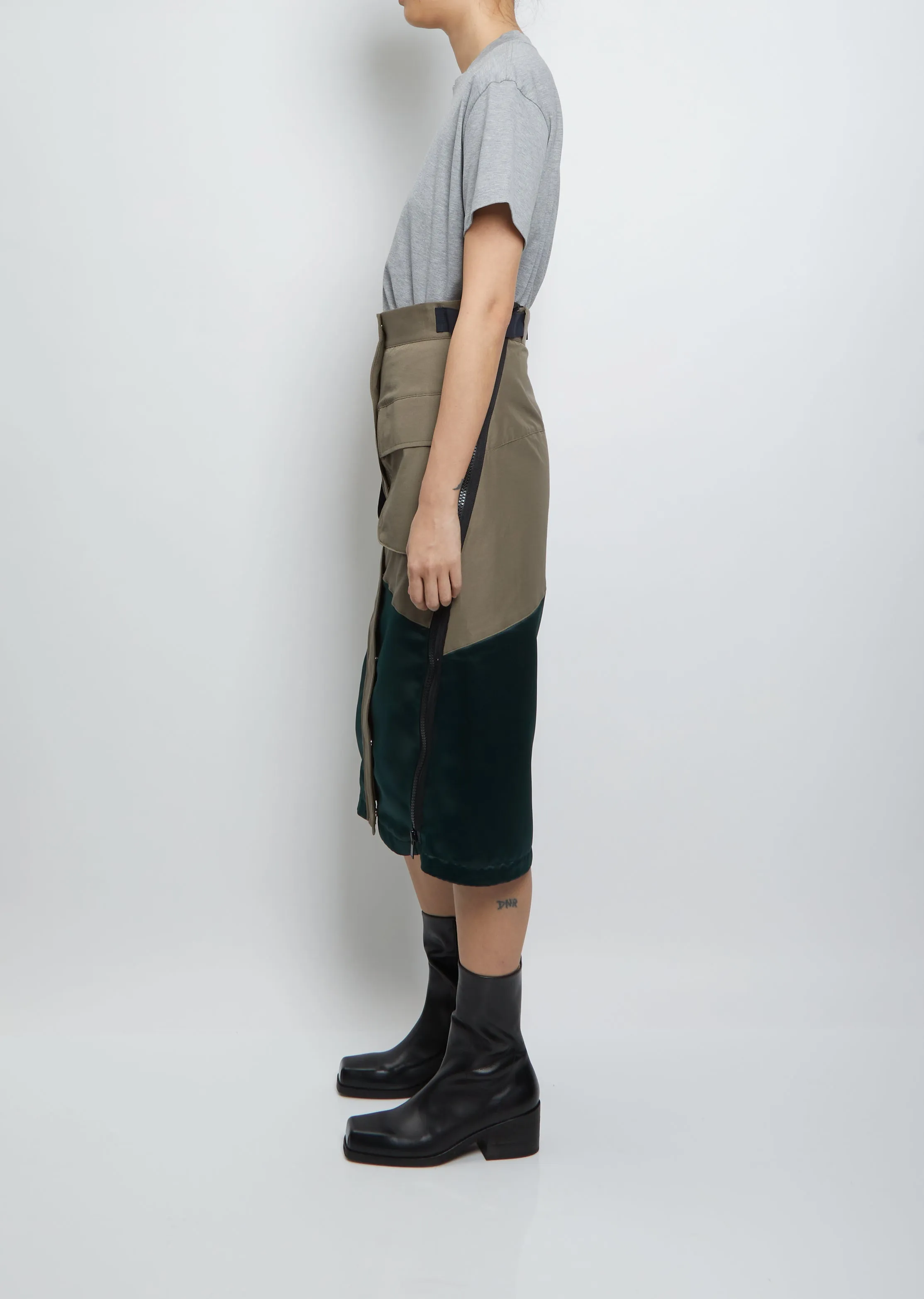 Grosgrain Mix Skirt