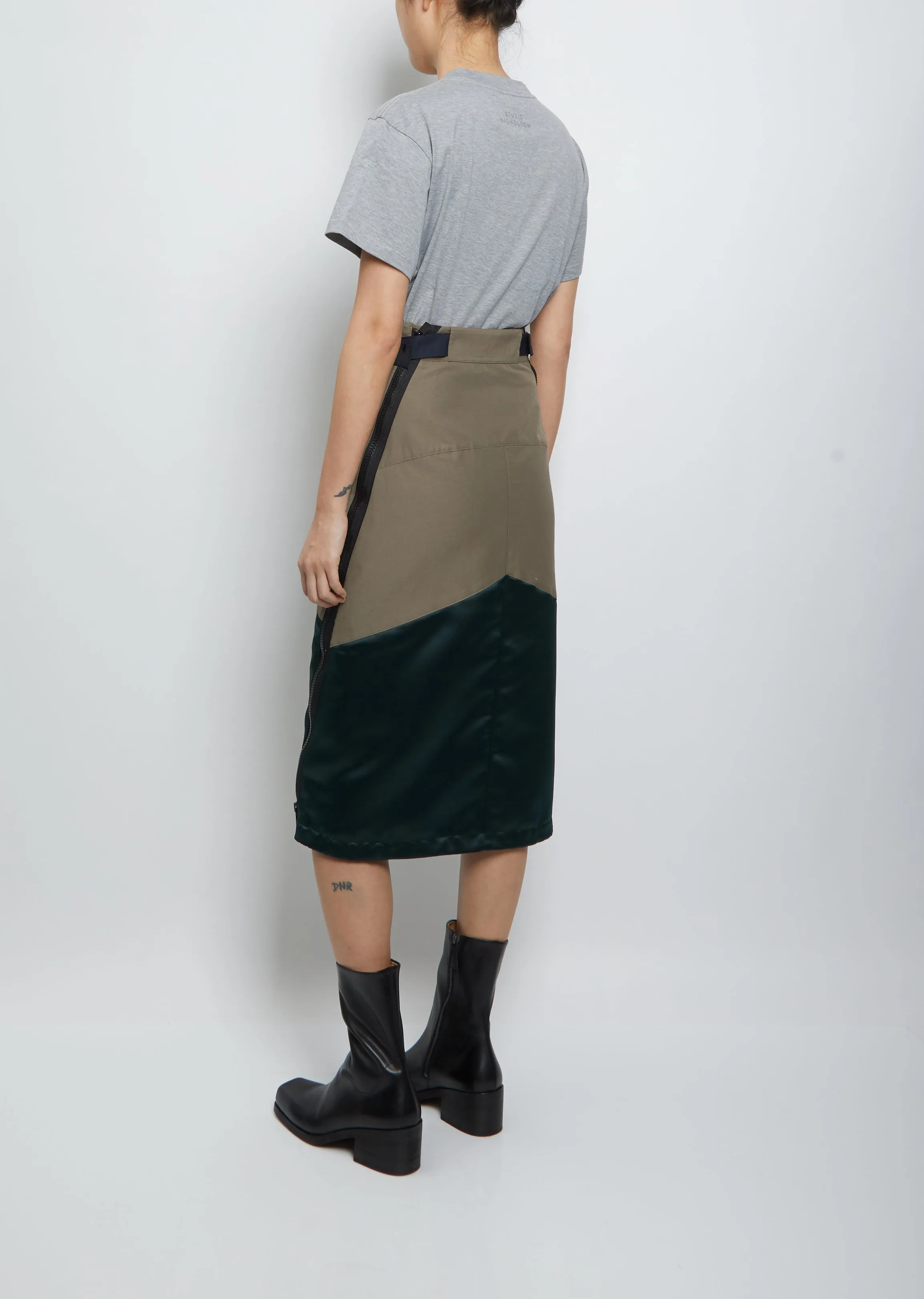 Grosgrain Mix Skirt
