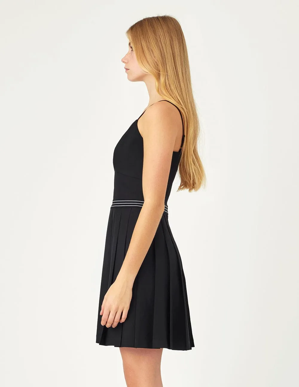 Jacquard Elastic Sporty Dress