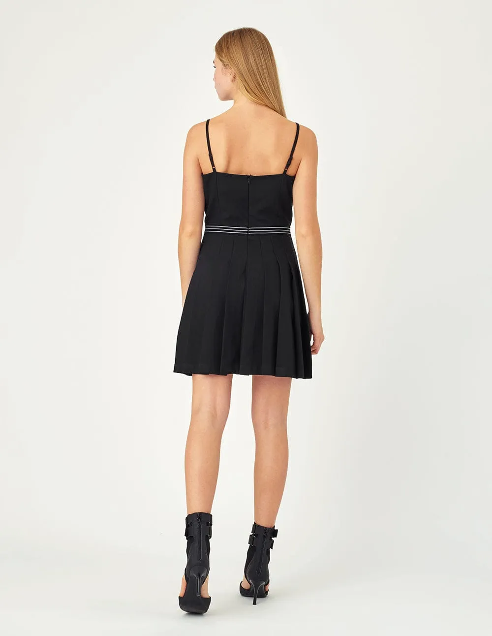 Jacquard Elastic Sporty Dress