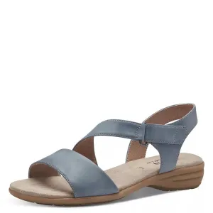 Jana 28167 DENIM Touch Fastening Wide Fit Sandal 28167-802