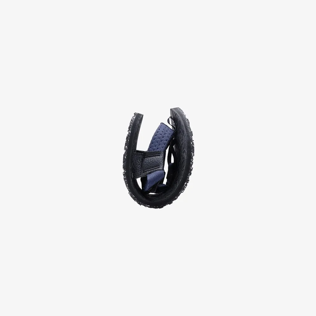 Jelajah Road Barefoot Flip Flops - Orion Blue On Black