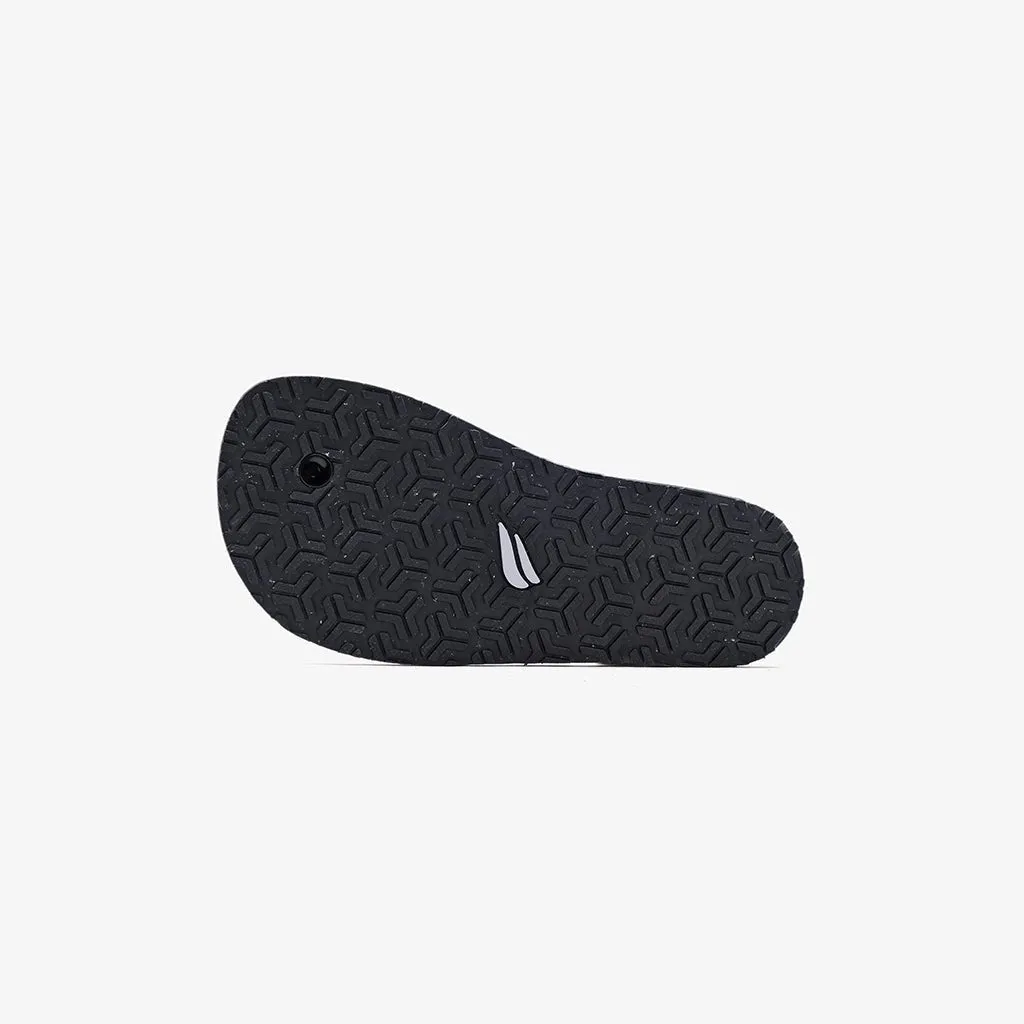 Jelajah Road Barefoot Flip Flops - Orion Blue On Black