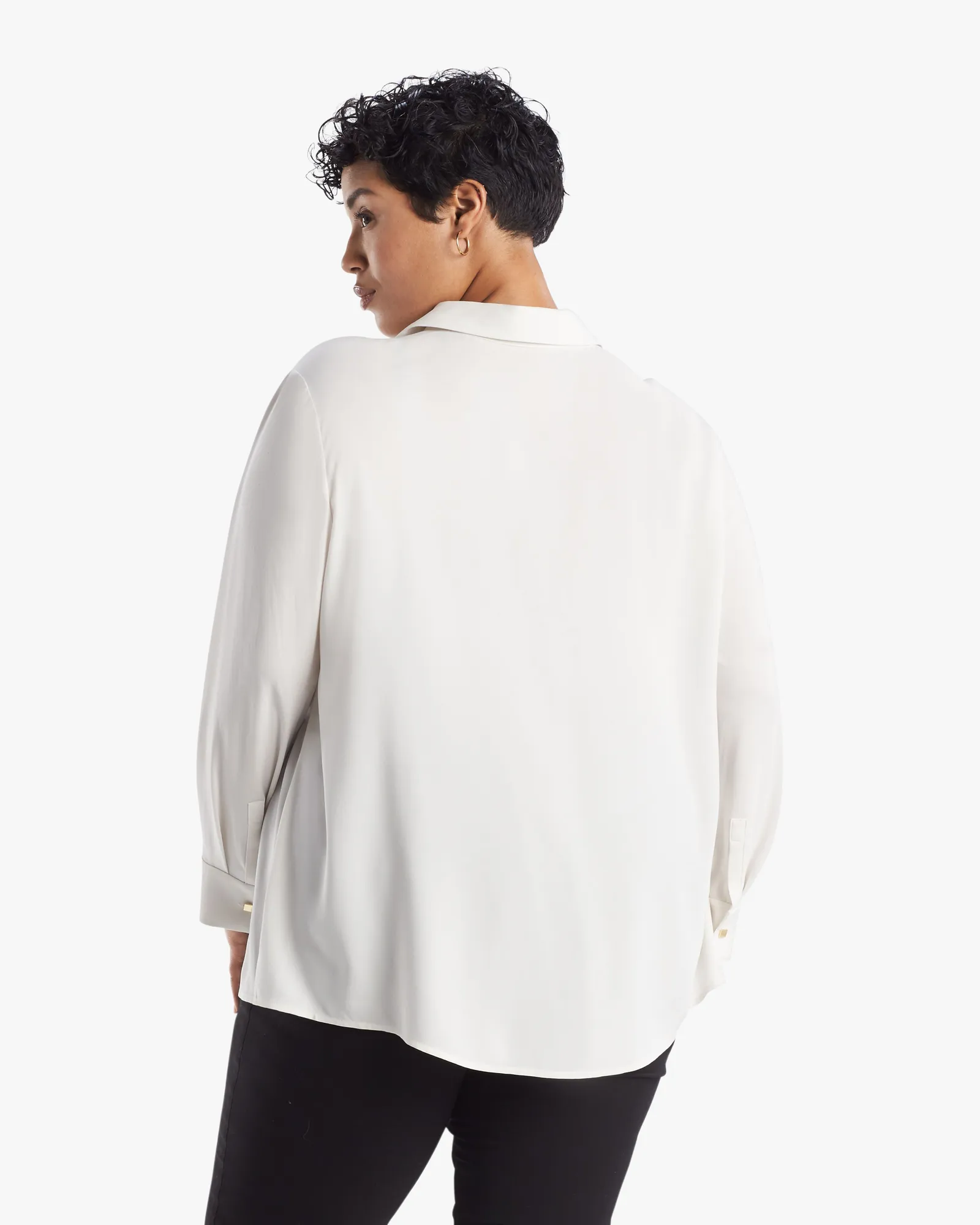 Lagarde Button-Up Top | Ivory