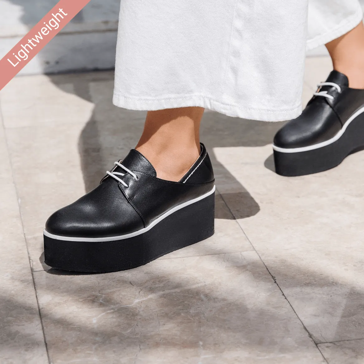 Lima black platform