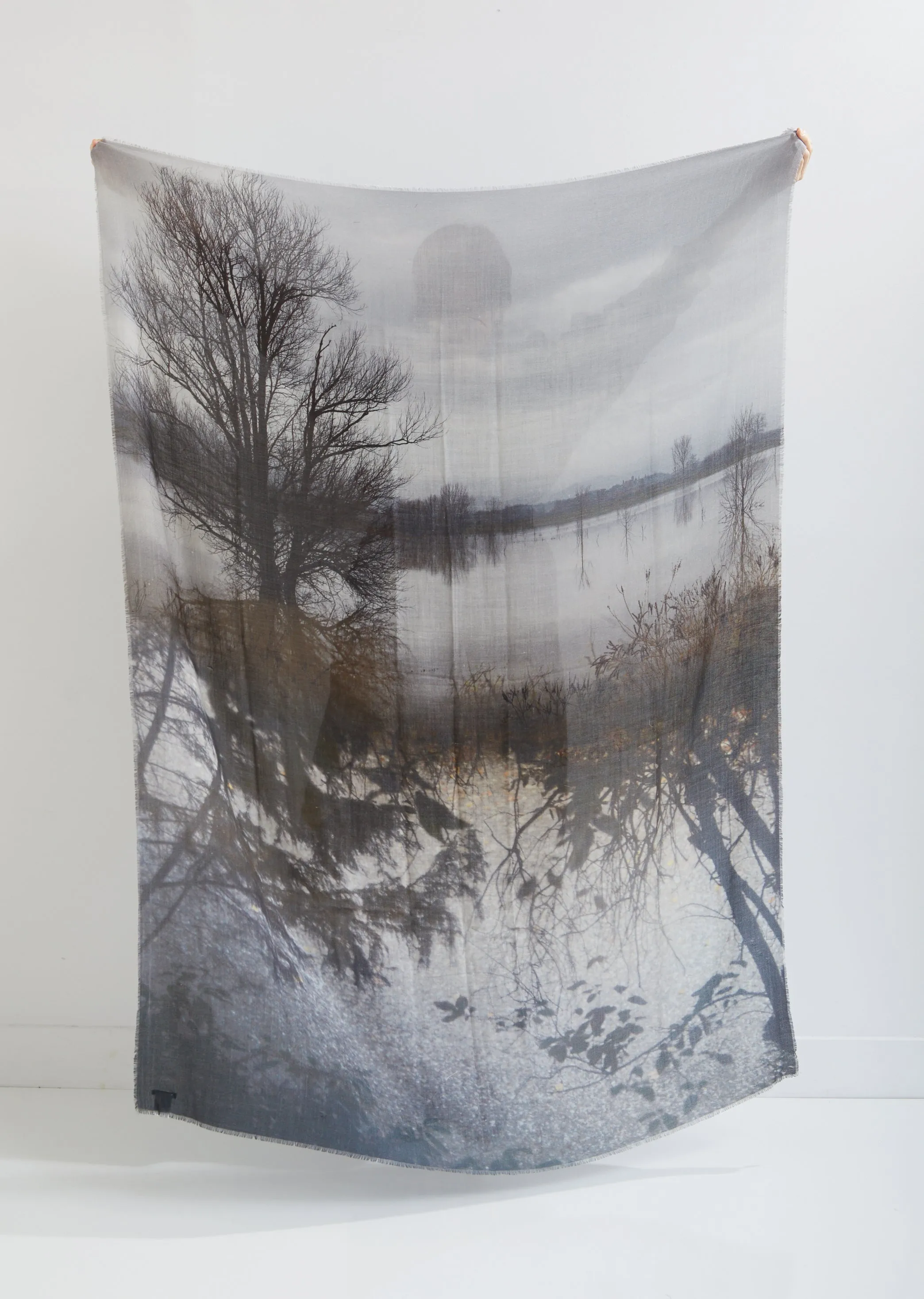 Lochness Wool Cashmere Scarf