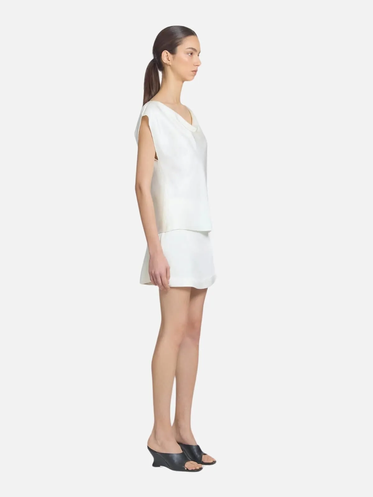 Lucille Top - Ivory