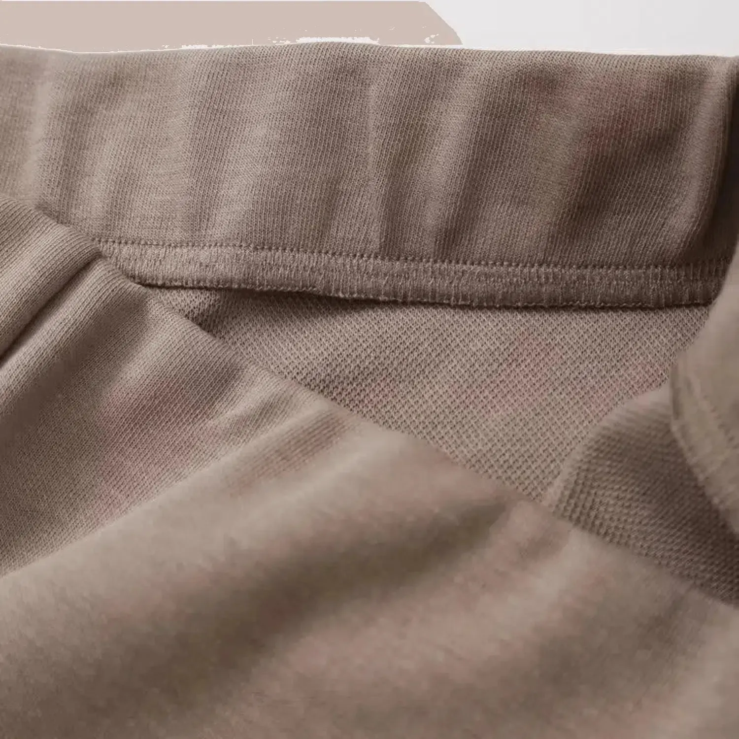 Nerissa Set – Brown-gray – Wide-leg high-waisted pants