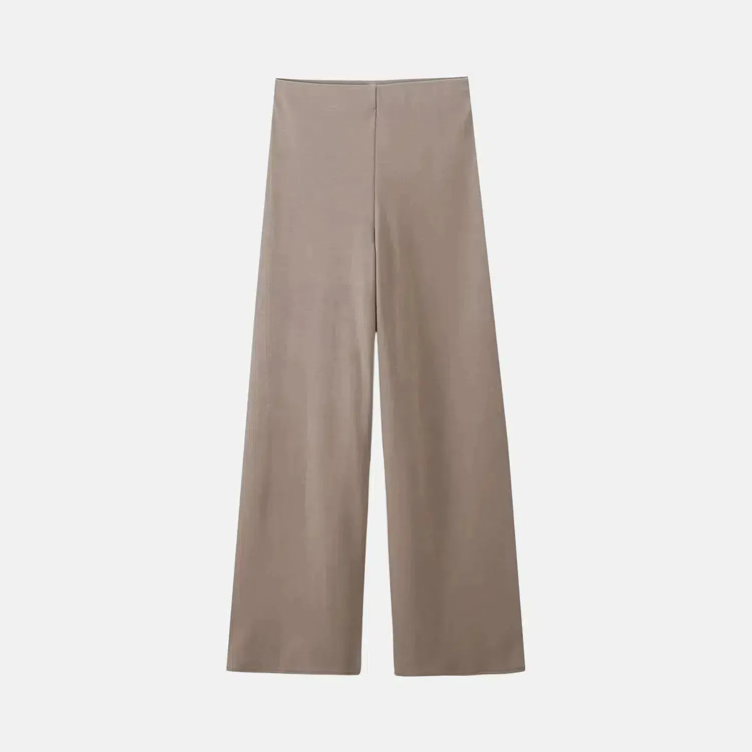 Nerissa Set – Brown-gray – Wide-leg high-waisted pants
