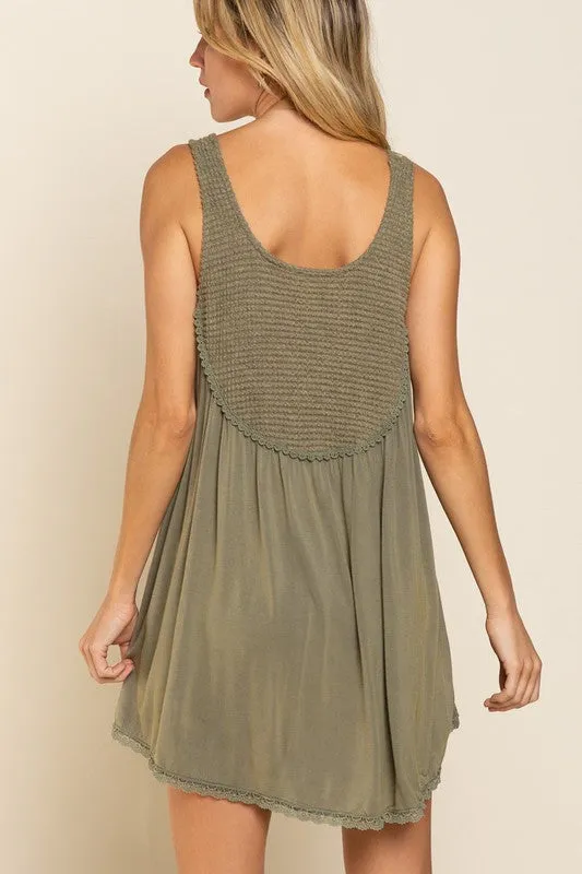 No Excuses Thermal Knit Tank Top