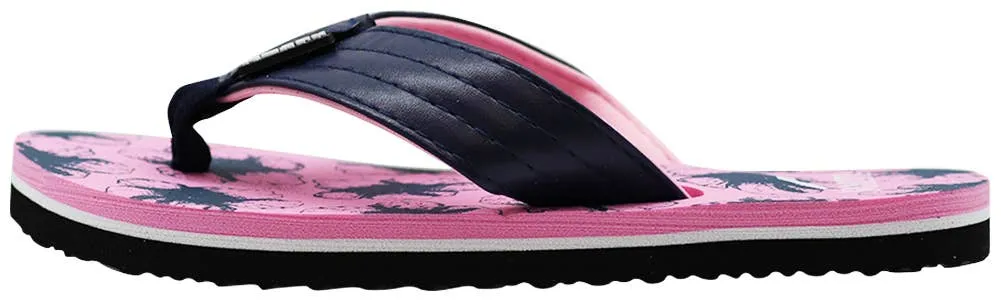 Norty Girls 11-4 Pink Navy Sandals 19131