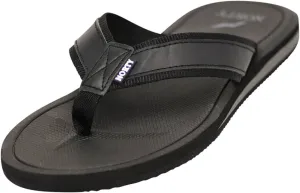 NORTY Mens 8-13 Black 2 Sandal 11174