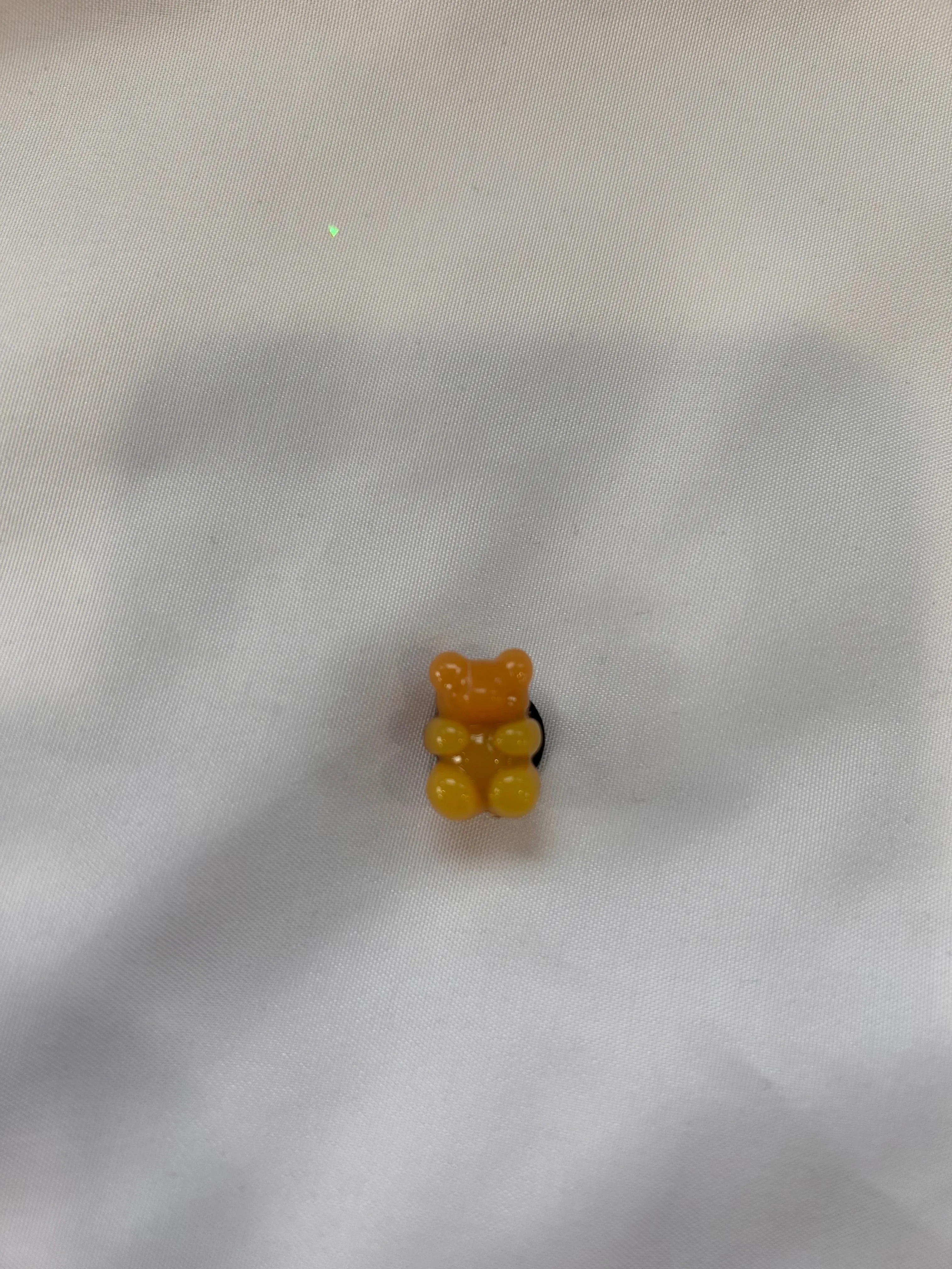 Orange and yellow ombré Gummy Bear Shoe Charm