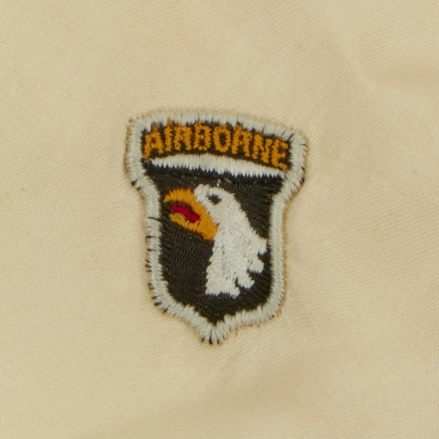 Original U.S. WWII 101st Airborne Silk Parachute Paratrooper Scarf