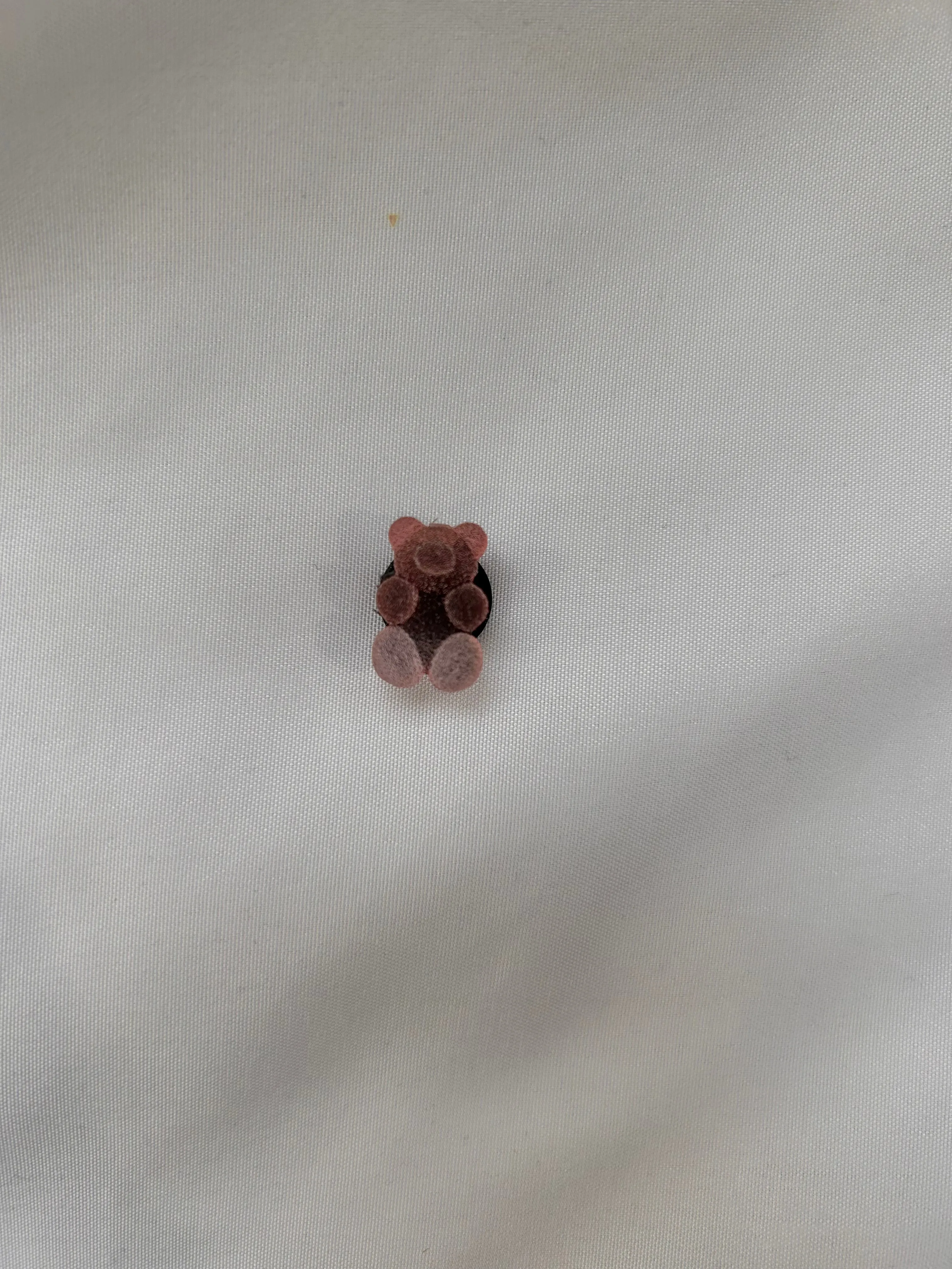 Pink Sour Gummy Bear Shoe Charm