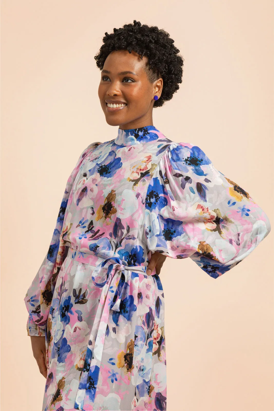 Puff Dress, Lilac Anemone