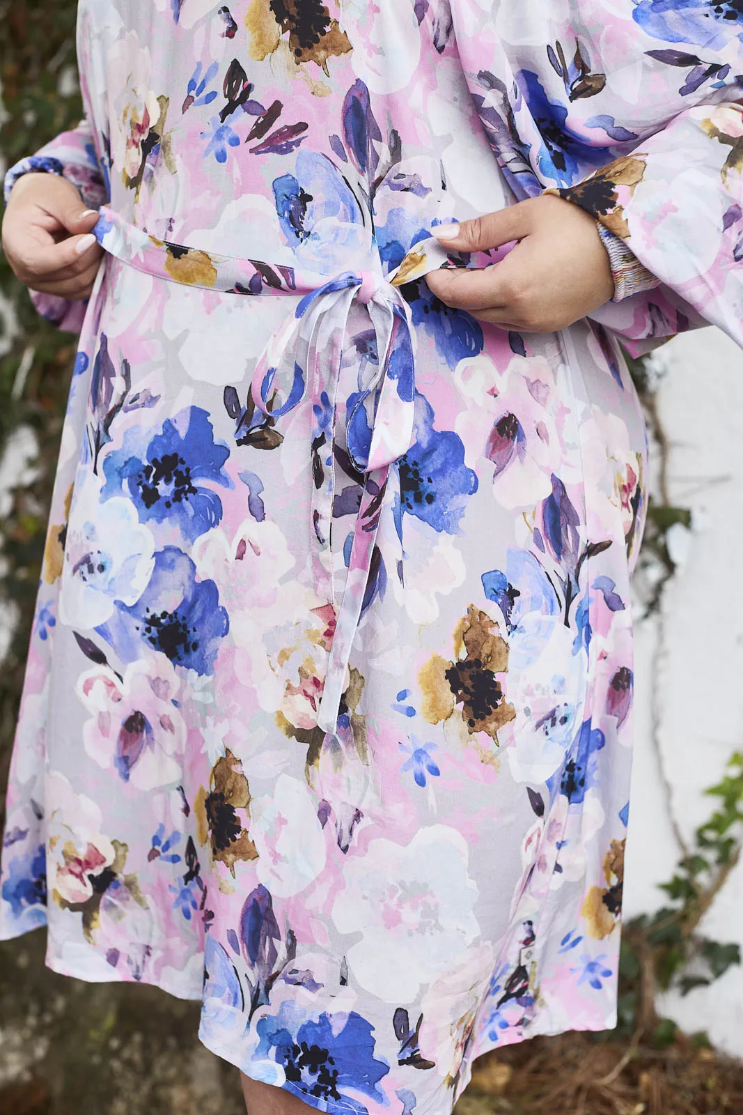 Puff Dress, Lilac Anemone