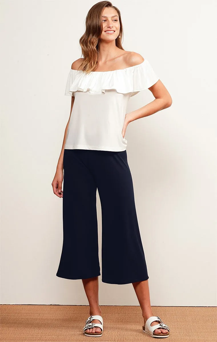Sacha Drake | Off Shoulder Frill Top