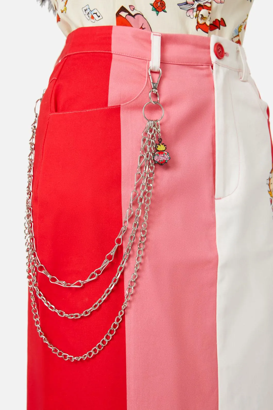 Sacred Heart Claw Charm