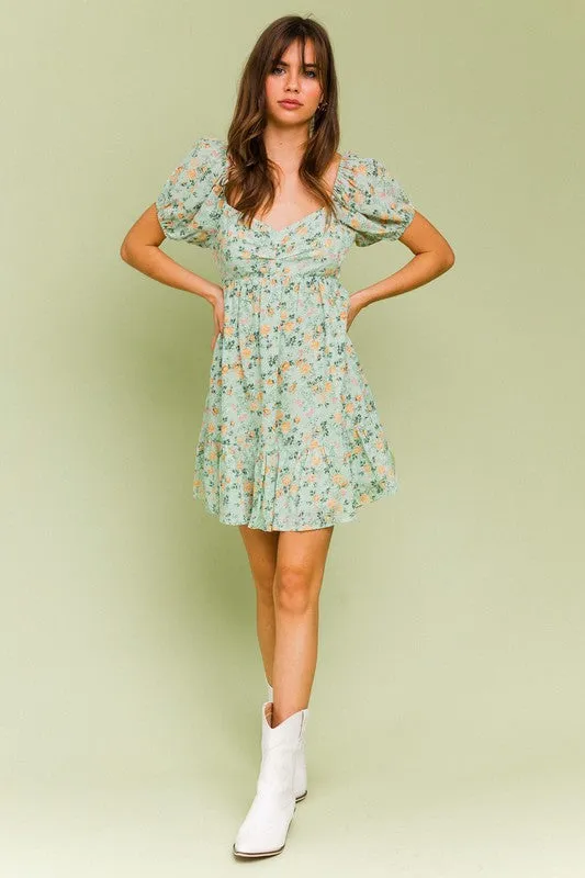 Shannon Short Sleeve Tiered Dress