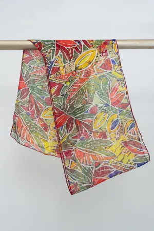 Small Silk Scarf, Tropikal
