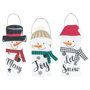 Snowman Hangers