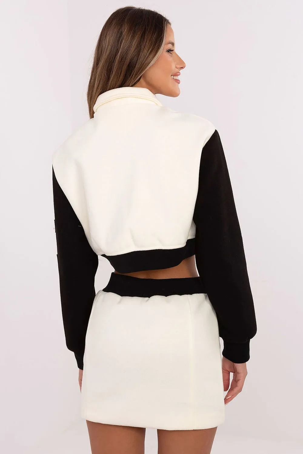 Sporty Chic Embroidered Set