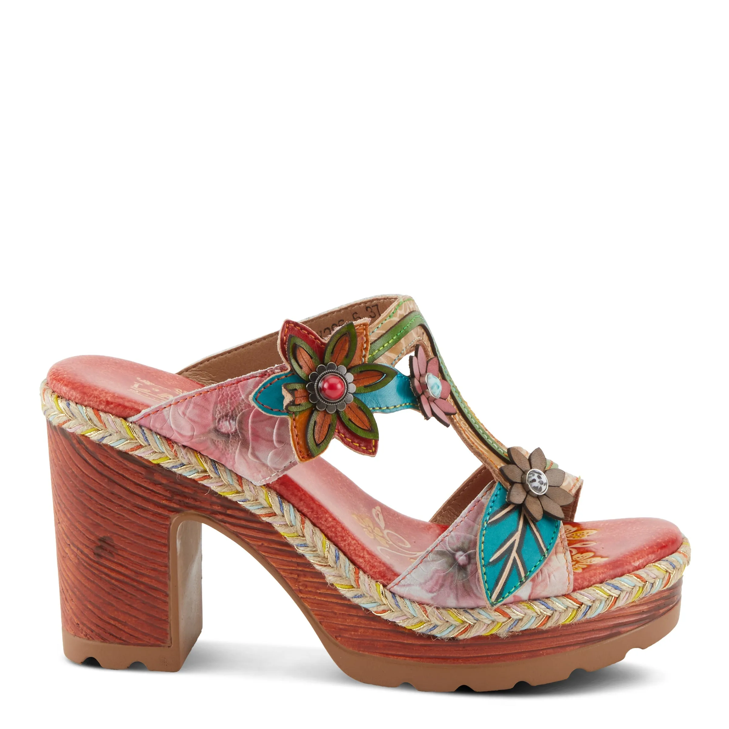Spring Step Shoes  L'Artiste Dreamt Sandals Women's Multicolor Leather 2023
