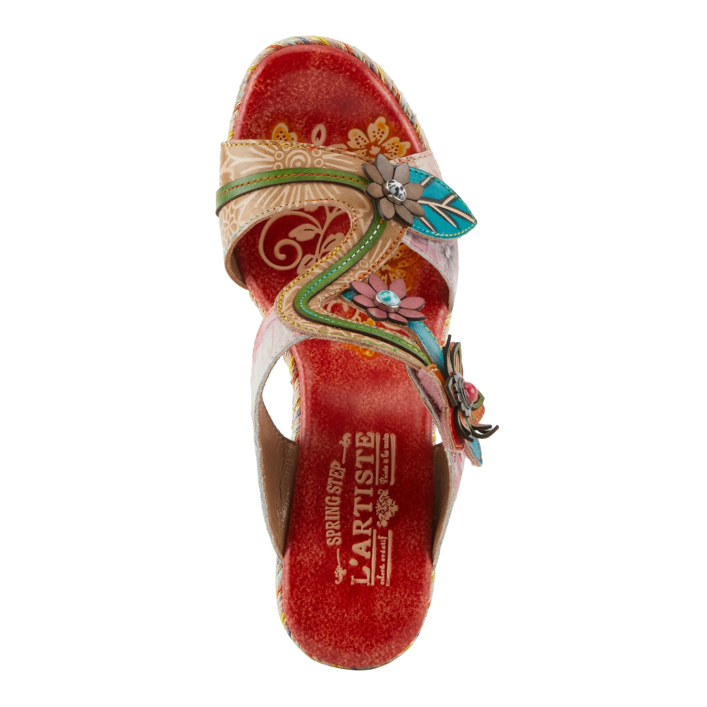 Spring Step Shoes  L'Artiste Dreamt Sandals Women's Multicolor Leather 2023