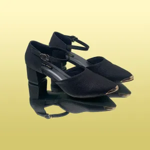 Textured Block Heels