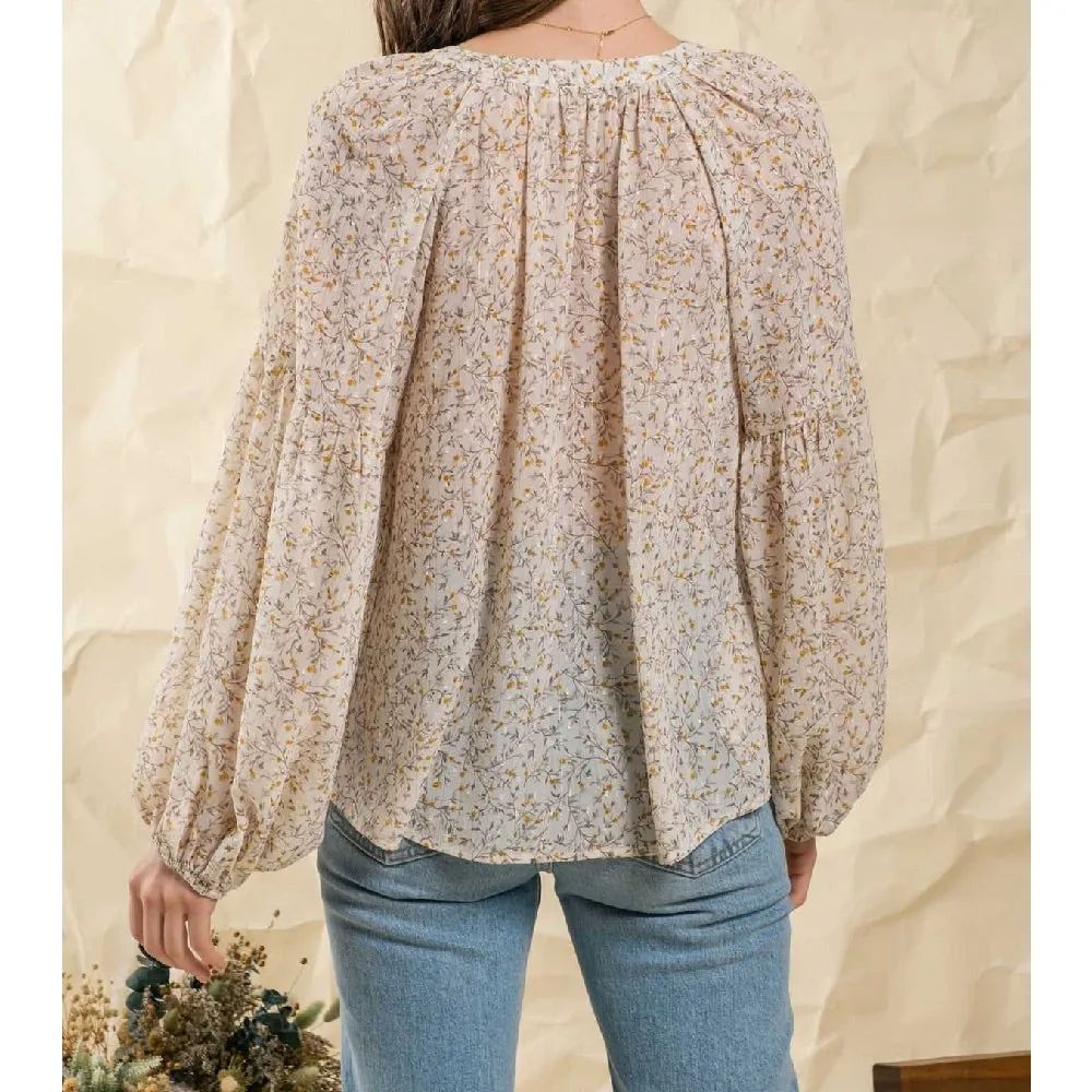 Touch Of Blossoms Blouse