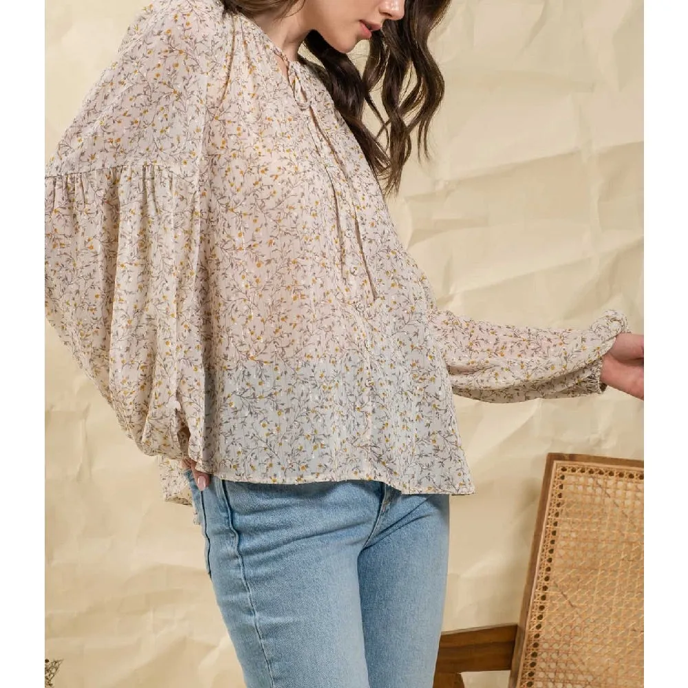 Touch Of Blossoms Blouse